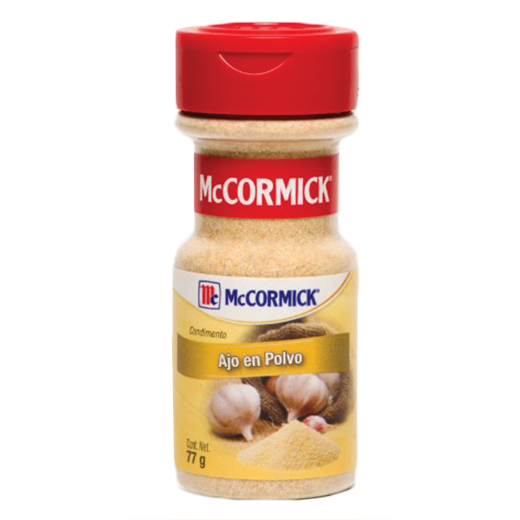 Ajo en Polvo McCormick 12/77 gr