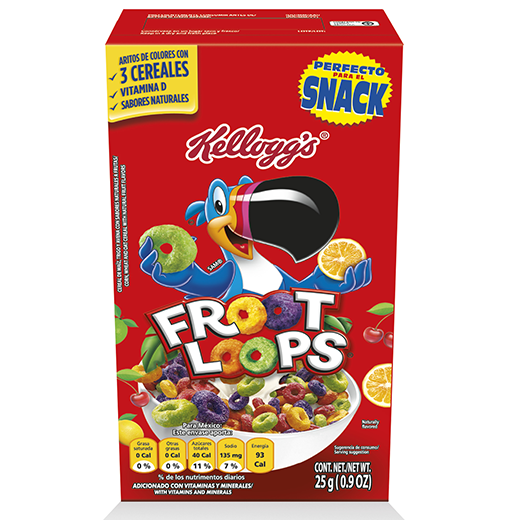 Cereal Froot Loops Kelloggs 50/25 gr *** – Pidefácil Raúl