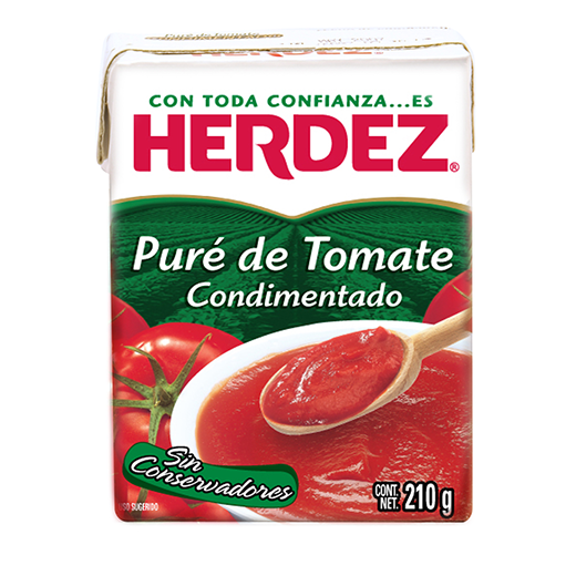 Pure Tomate Herdez 24/210 gr Pidefácil Raúl