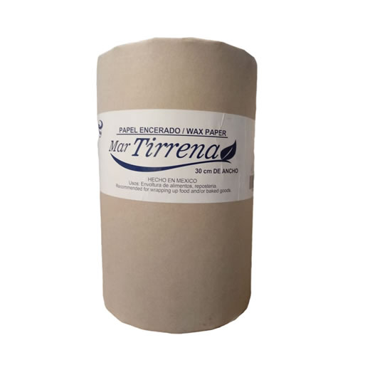 Papel Encerado Blanco Tirrena 10 kg **